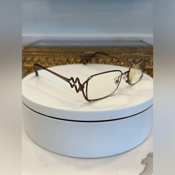 VTG Emilio Pucci - Rx Eyeglass Frames, Crystal Accents -...